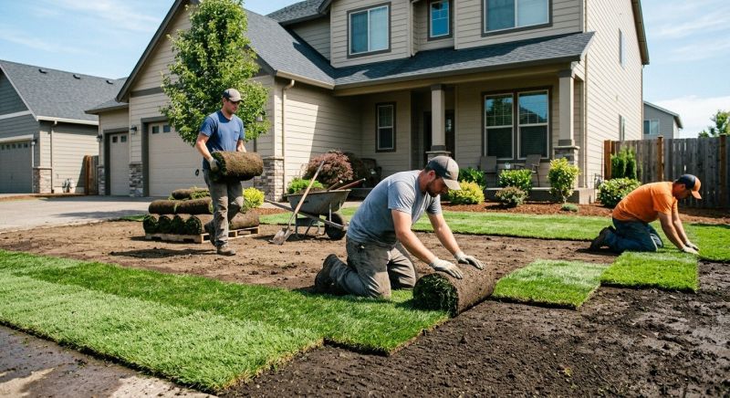 Lawn Installation in Rockwall, TX