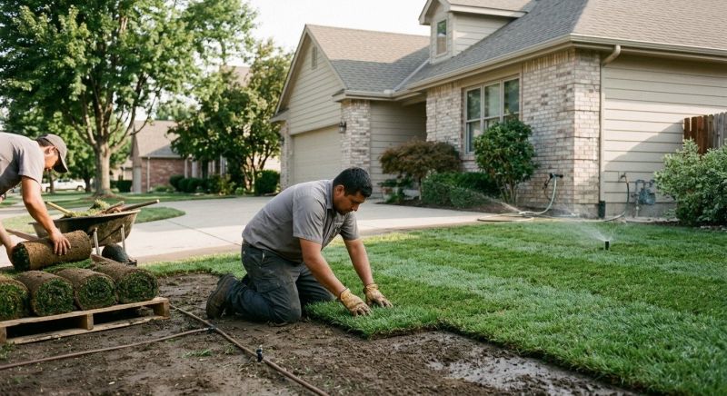 Yard Sod Installation in Ventura County, CA