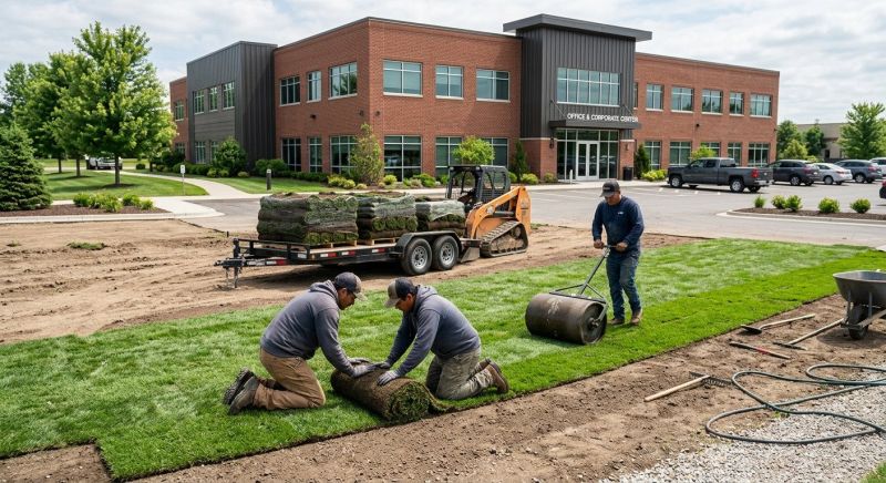 Commercial Sod Installation in Rockwall, TX