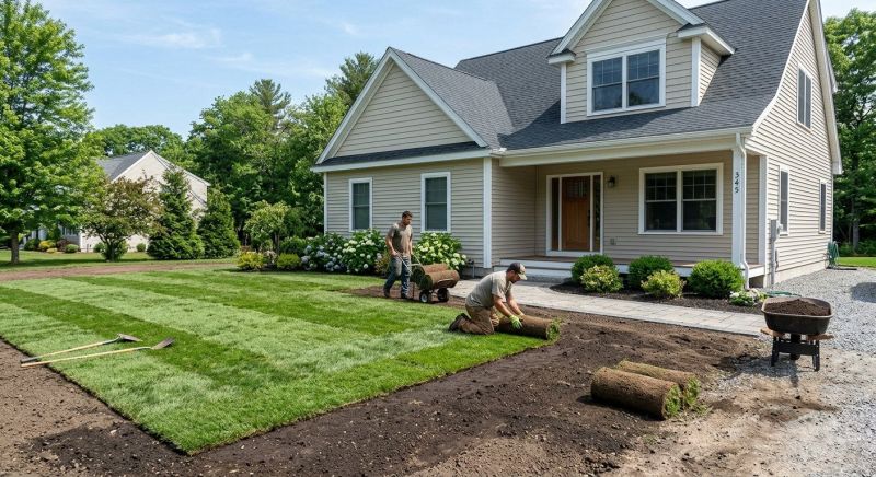 Grass Replacement in Rockwall, TX