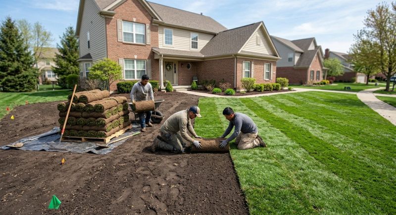 Sod Laying Service in Rockwall, TX