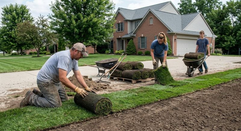 Sod Laying Service in Aiken, SC
