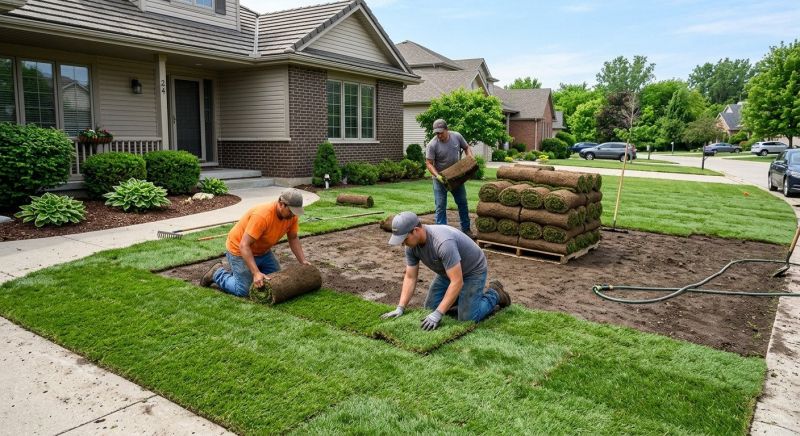 Sodding Service in Aiken, SC