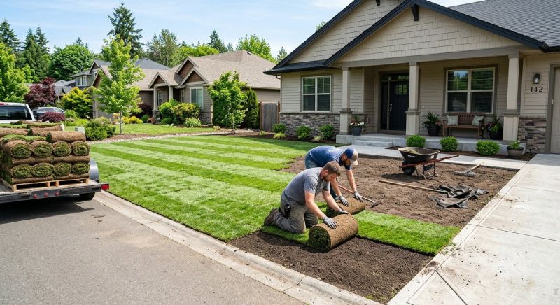 Sodding Service in Rockwall, TX