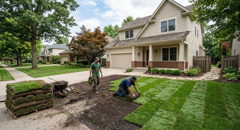 Yard Sodding in Aiken, SC