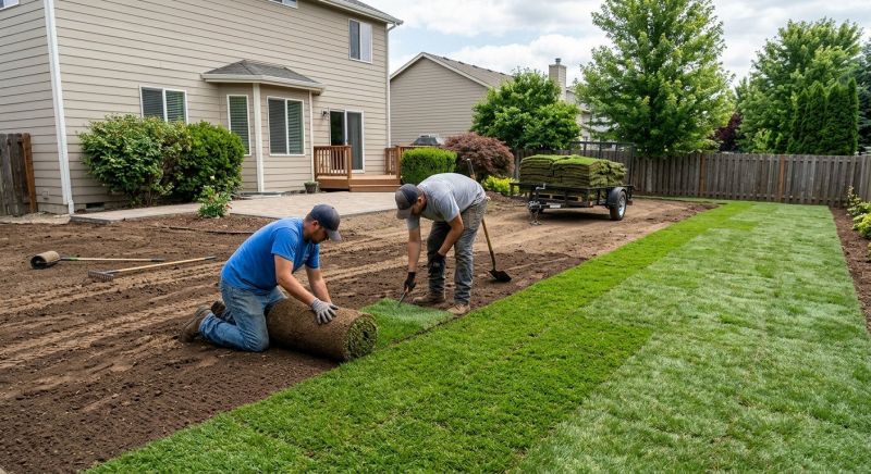 Yard Sodding in Ventura County, CA